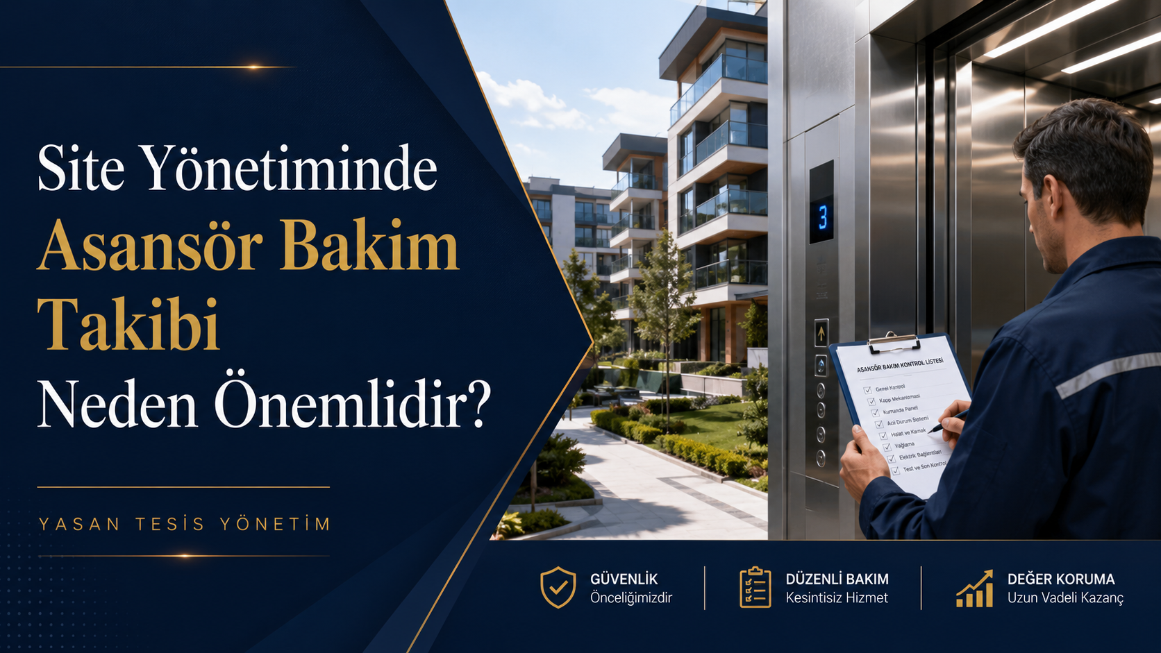 Site Yönetiminde Asansör Bakım Takibi Neden Önemlidir?